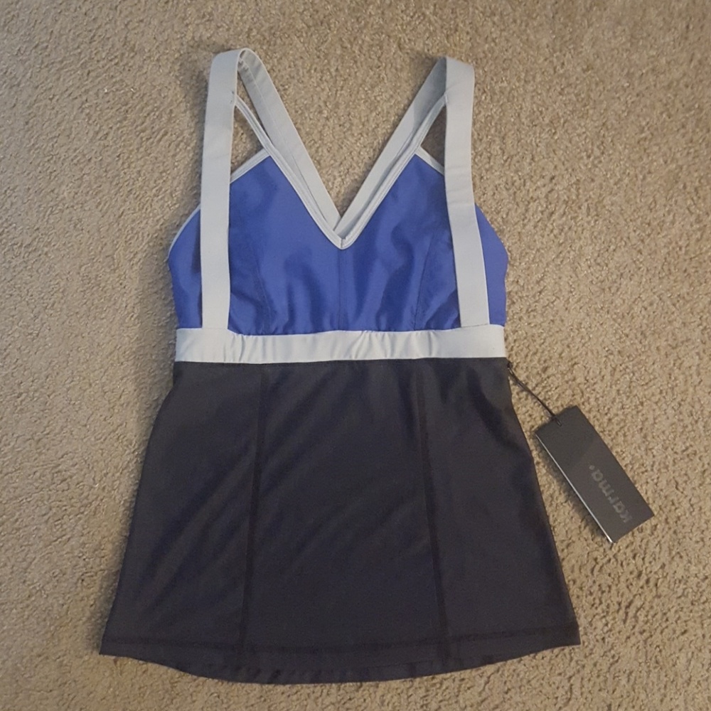 NWT. Karma LUXE Athletic Yoga Tank. Size S/P.